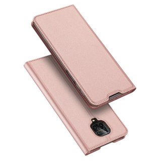 Etui z klapką DUX DUCIS Skin Pro do Xiaomi Redmi Note 9S / 9 Pro / 9 Pro Max różowy