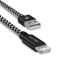 Nylonowy kabel Dux Ducis K-ONE Series przewód USB / Lightning 2.1A 2M czarny