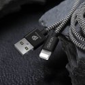 Nylonowy kabel Dux Ducis K-ONE Series przewód USB / Lightning 2.1A 2M czarny