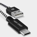 Kabel przewód USB / micro USB 2.1A 2M Dux Ducis K-ONE Series czarny