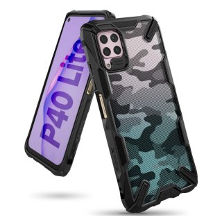 Etui Ringke Fusion X Design z ramką do Huawei P40 Lite czarny