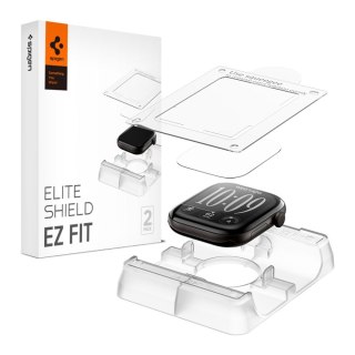 FOLIA HYDROŻELOWA SPIGEN ELITE SHIELD "EZ FIT" 2-PACK APPLE WATCH 12 (46 MM) CLEAR