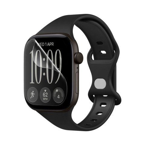 FOLIA HYDROŻELOWA SPIGEN ELITE SHIELD "EZ FIT" 2-PACK APPLE WATCH 12 (46 MM) CLEAR