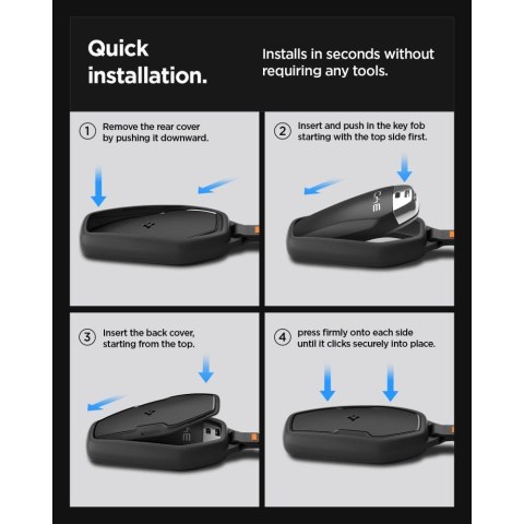 SPIGEN BYK100 BYD KEY FOB CASE BLACK