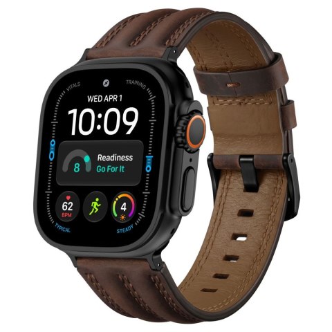 TECH-PROTECT LEATHERFIT CRAFT SAMSUNG GALAXY WATCH ULTRA 1 / 2 2024-2026 (47 MM) BROWN