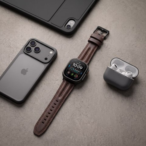 TECH-PROTECT LEATHERFIT CRAFT SAMSUNG GALAXY WATCH ULTRA 1 / 2 2024-2026 (47 MM) BROWN