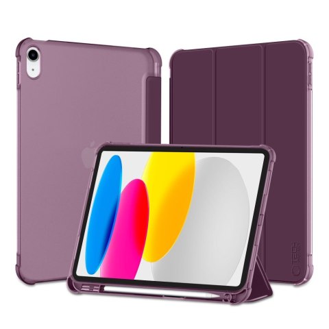 TECH-PROTECT SC PEN HYBRID IPAD 10.9" 10 / 2022 / 11" 11 / 2025 CRYSTAL BURGUNDY