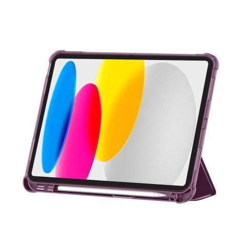TECH-PROTECT SC PEN HYBRID IPAD 10.9" 10 / 2022 / 11" 11 / 2025 CRYSTAL BURGUNDY
