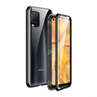 Etui Magnetyczne 360° 2x Szkło do Huawei P40 Lite