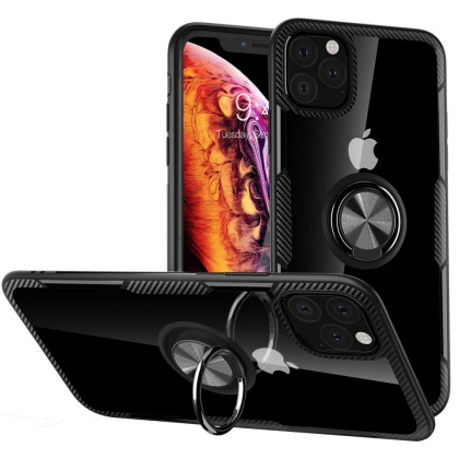 Iphone 11 Pro Max Case Pancerne Etui + Ring