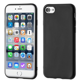 Żelowy pokrowiec etui Soft Matt do iPhone 8 / 7 czarny