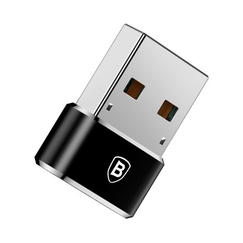 Baseus adapter przejściówka ze złącza USB Type-C na USB czarny (CAAOTG-01)