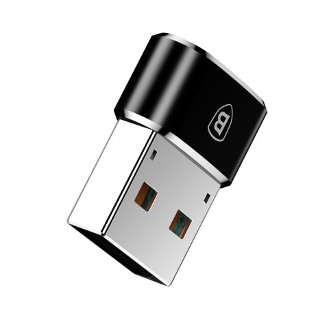 Baseus adapter przejściówka ze złącza USB Type-C na USB czarny (CAAOTG-01)