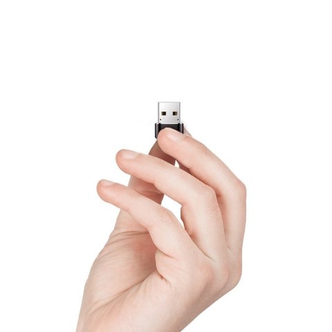 Baseus adapter przejściówka ze złącza USB Type-C na USB czarny (CAAOTG-01)