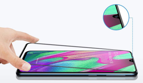 Szkło cały ekran Full Glue do Samsung Galaxy A40