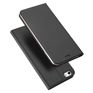 Etui DUX DUCIS Skin Pro z klapką do iPhone 5 / 5S / SE szary