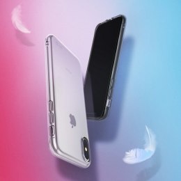 Ultracienkie żelowe etui pokrowiec Ringke Air do iPhone XS / X przezroczysty