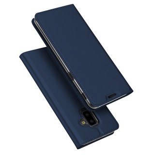 Etui z klapką DUX DUCIS Skin Pro do Samsung Galaxy J6 Plus 2018 niebieski