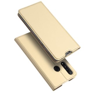 Etui pokrowiec z klapką DUX DUCIS Skin Pro do Huawei Nova 4 złoty