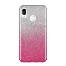 Glitter Case błyszczące etui z brokatem do Huawei P20 Lite różowy