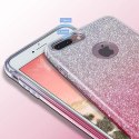 Błyszczące etui z brokatem Glitter Case do Huawei Y6 2018 czerwony