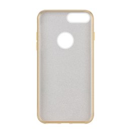 Błyszczące etui Glitter Case z brokatem do iPhone 8 Plus / iPhone 7 Plus złoty