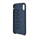 Etui hardcase BMW do iPhone X granatowy/navy