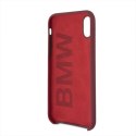 Etui hardcase BMW do iPhone X czerwony/red
