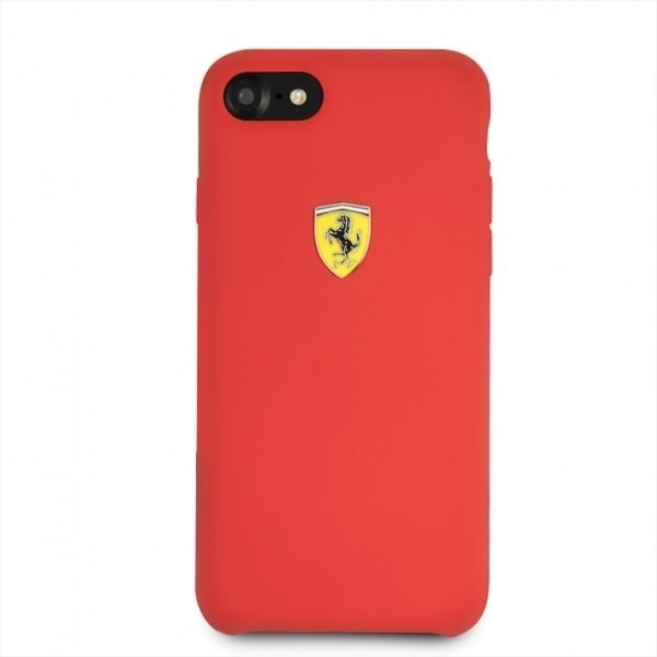 Etui Ferrari Hardcase do iPhone 7 / 8 czerwony Silicone