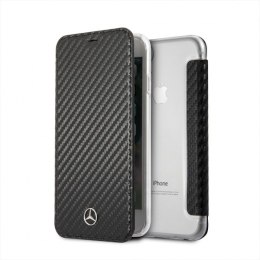 Oryginalne Etui Mercedes do iPhone 7 / 8 / SE 2020 book czarny/black