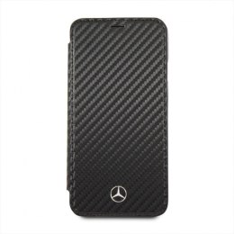 Oryginalne Etui Mercedes do iPhone 7 / 8 / SE 2020 book czarny/black