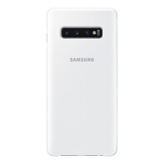 Etui z inteligentną klapką Samsung Clear View Cover do Samsung Galaxy S10 Plus biały