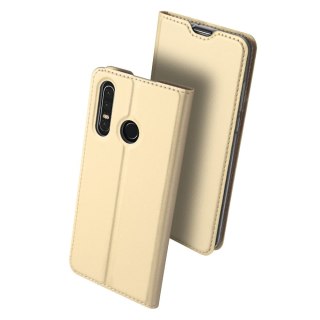 Etui z klapką DUX DUCIS Skin Pro do Huawei P30 Lite złoty