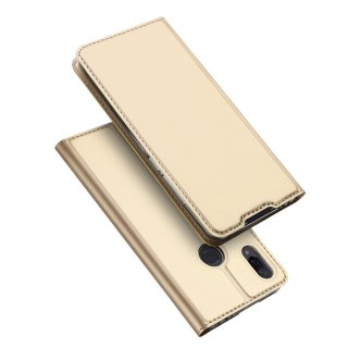 Etui z klapką DUX DUCIS Skin Pro do Xiaomi Redmi Note 7 złoty