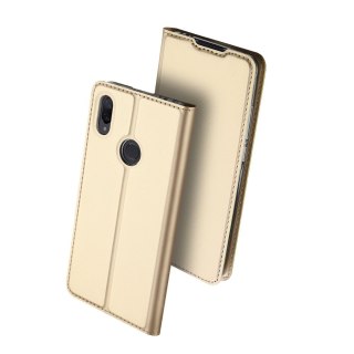 Etui z klapką DUX DUCIS Skin Pro do Xiaomi Redmi Note 7 złoty