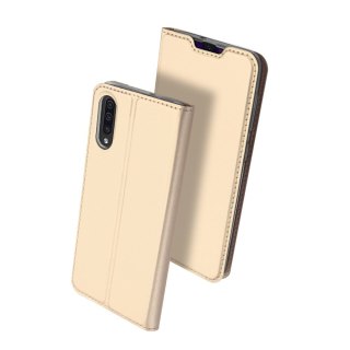 Etui z klapką DUX DUCIS Skin Pro do Samsung Galaxy A50 złoty