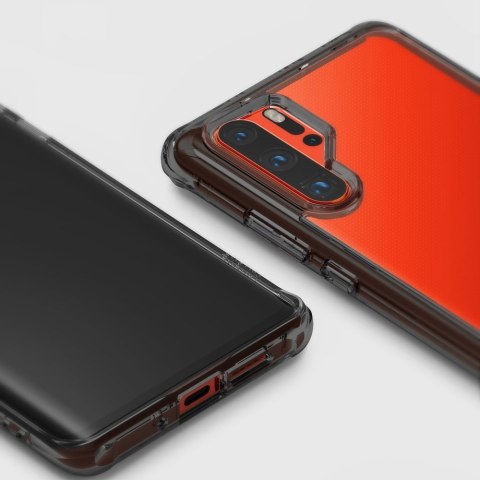 Etui z żelową ramką Ringke Fusion do Huawei P30 Pro czarny