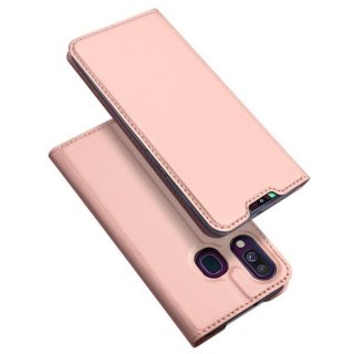 Etui z klapką DUX DUCIS Skin Pro do Samsung Galaxy A40 różowy