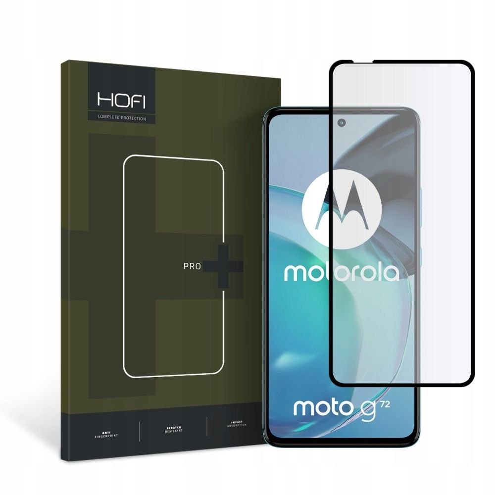 Szkło Hartowane do Motorola Moto G72 Black