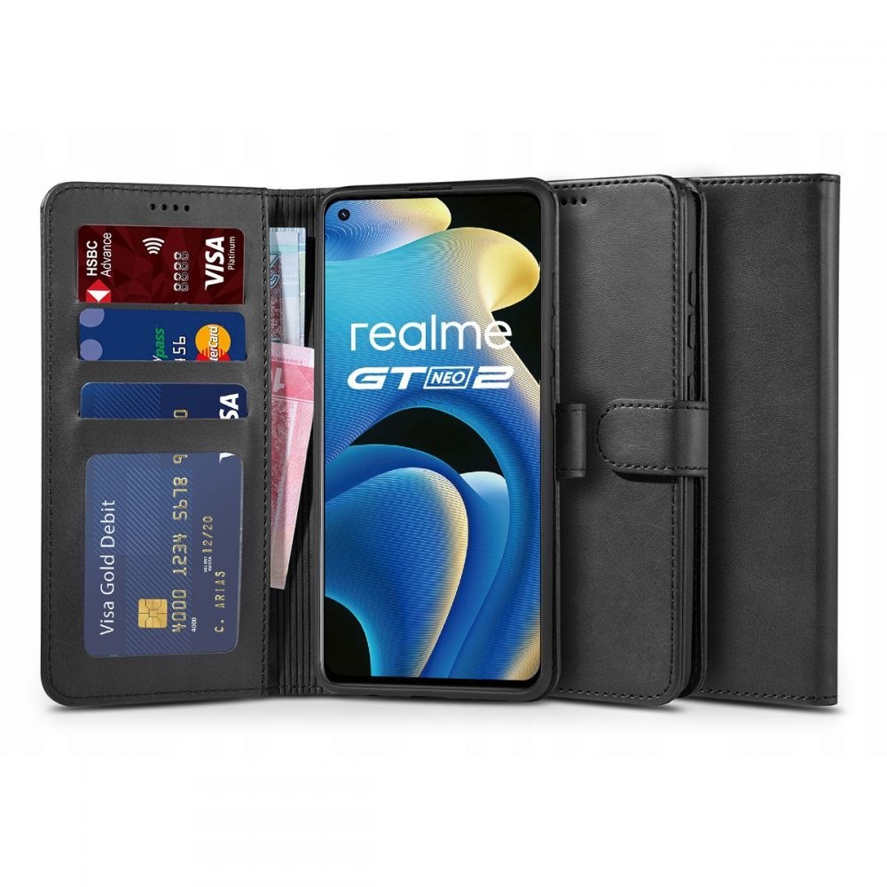 Etui Wallet do Realme GT Neo 2 / GT 2 5G Black