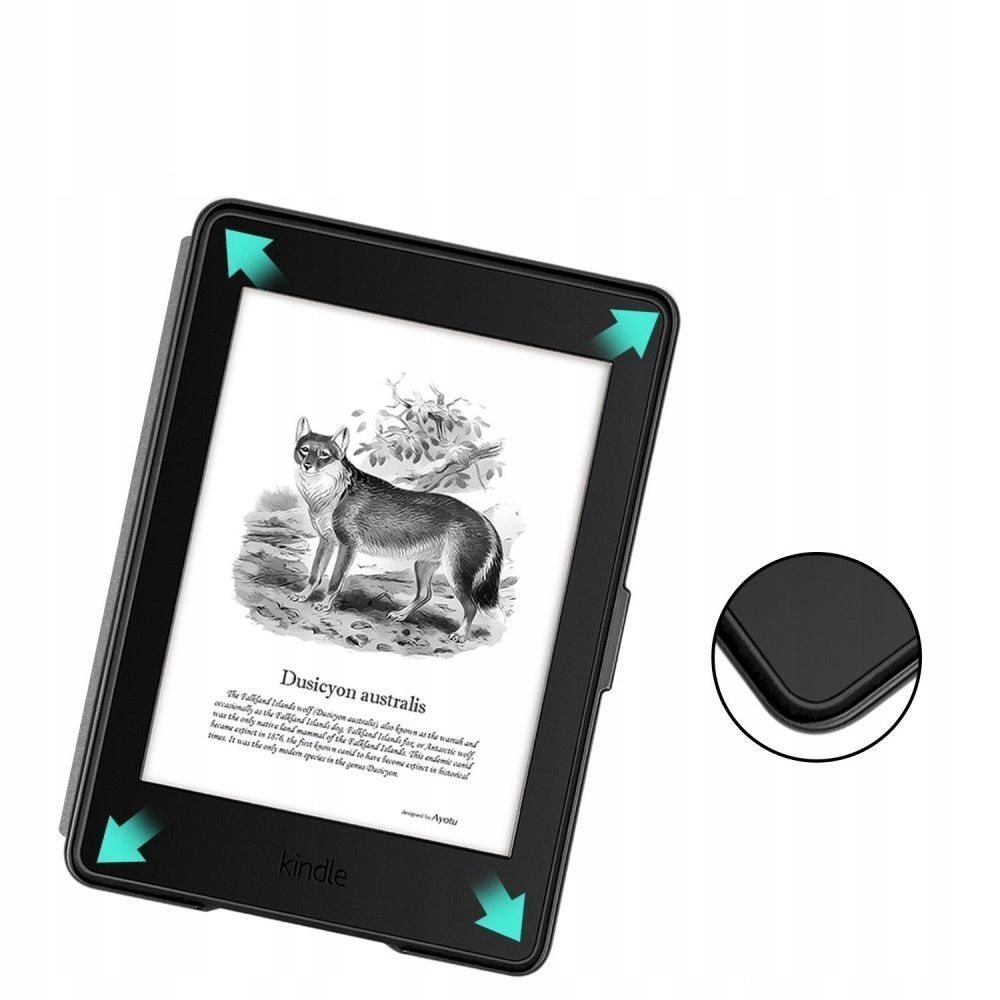Etui Futerał Smartcase do Kindle 10 2019 Sakura Marka Braders