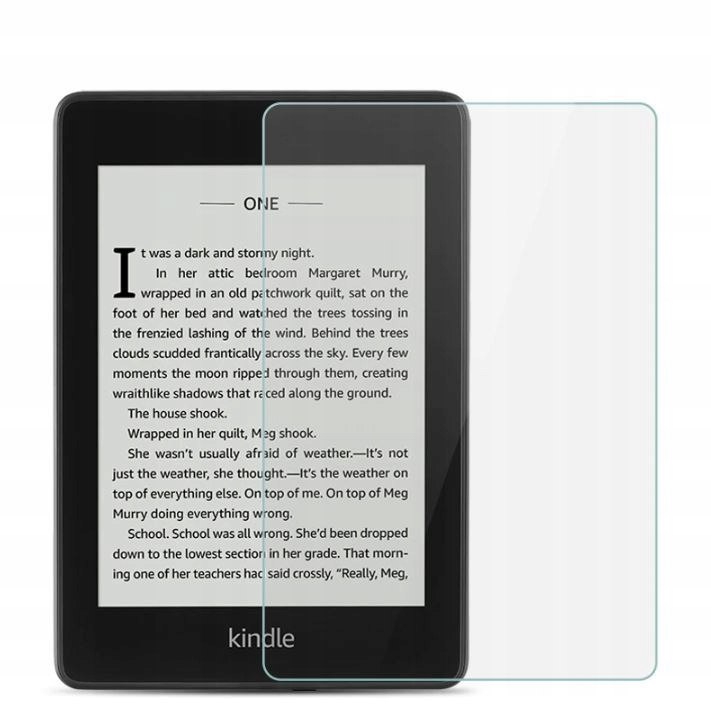 Etui z Klapką + Szkło do Kindle Paperwhite IV / 4 Kolor czarny